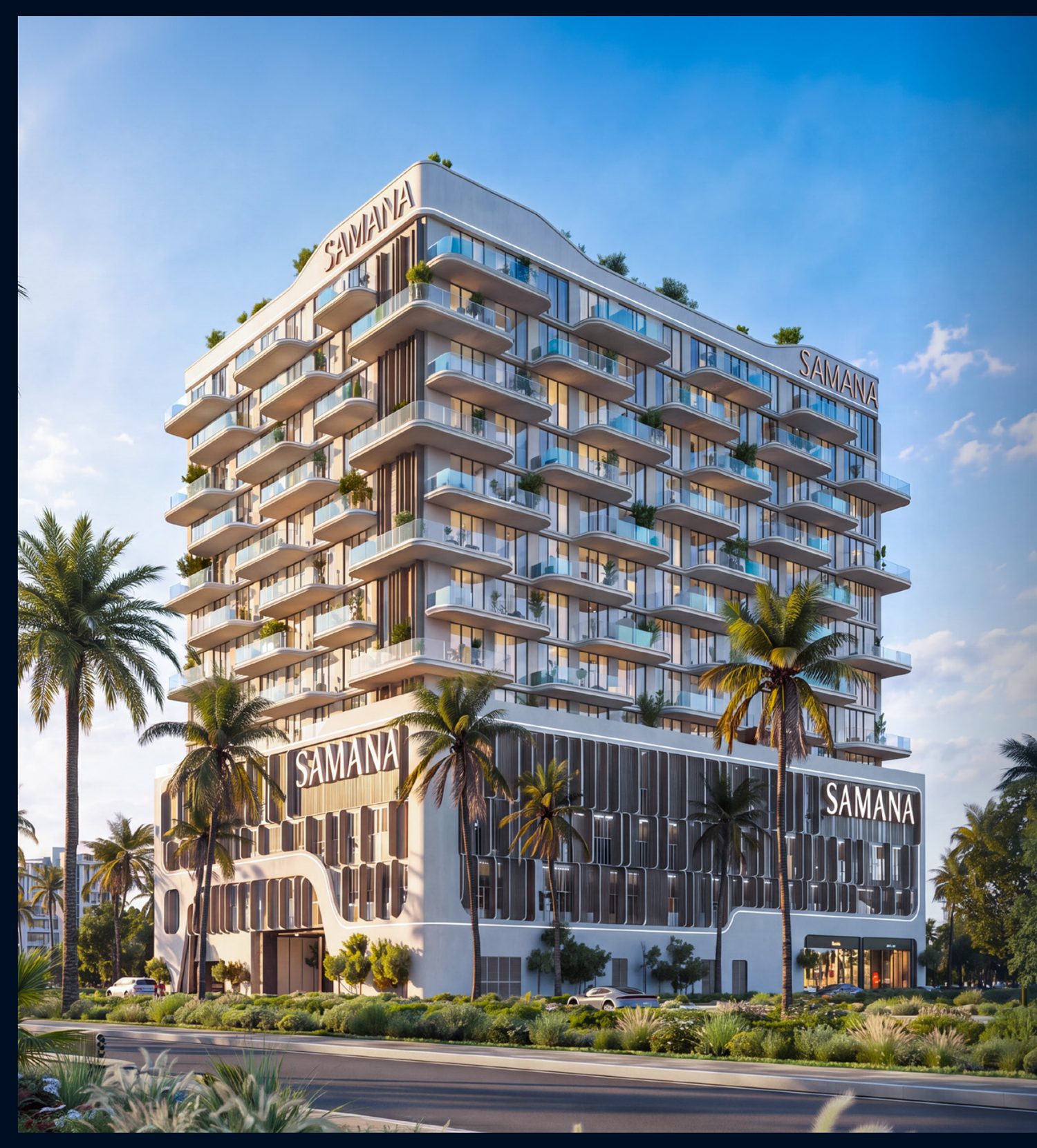 Samana Downtown Jebel Ali Portside exterior